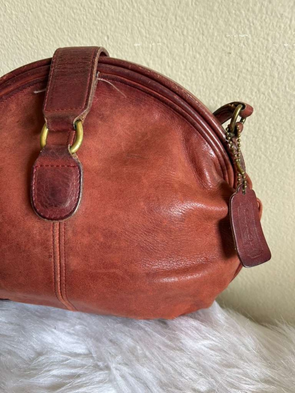 Coach vintage shell crossbody bag - Picture 2 of 15